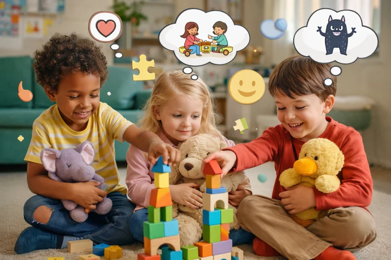 Ícone para o artigo: A importância do brincar no desenvolvimento emocional da criança