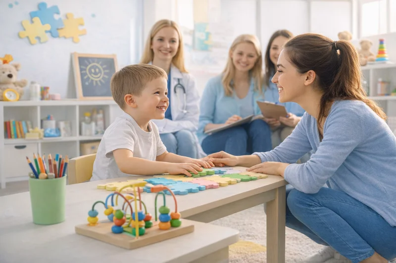 Imagem para o artigo: Atendimento Especializado para Crianças com TEA: Como Escolher o Melhor Caminho para o Desenvolvimento do Seu Filho