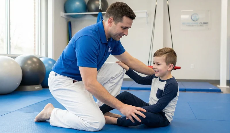 Imagem para o artigo: Jiu-Jitsu para Crianças Atípicas: Por que o Ambiente Clínico Especializado é Fundamental?