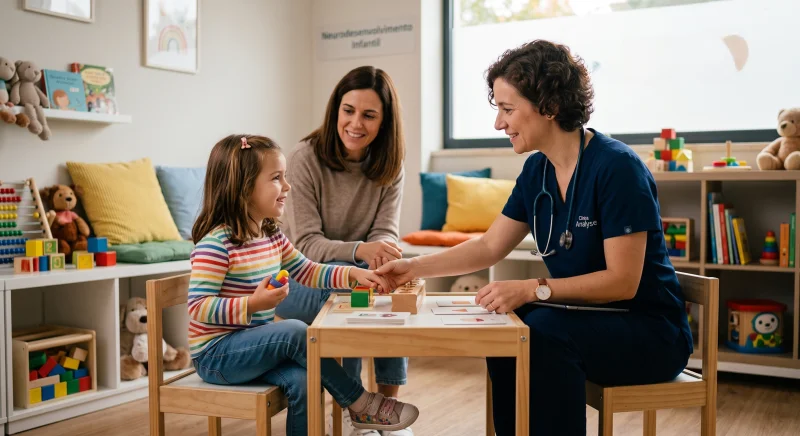 Imagem de destaque para o artigo: O Tempo Voa, o Cérebro Também: Como Identificar Atrasos no Neurodesenvolvimento Infantil