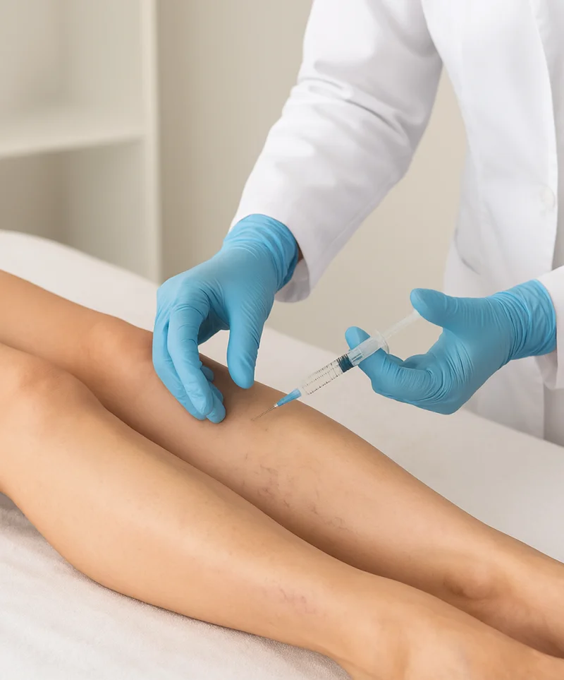 Imagem para o artigo: O Tratamento Definitivo Para Eliminar Microvasos e Vasinhos das Pernas